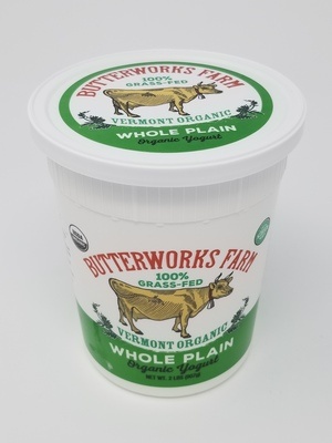 slide 1 of 1, Bellwether Farms Whole Milk Plain Yogurt, 32 oz