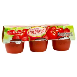 Our Family Strawberry Applesauce