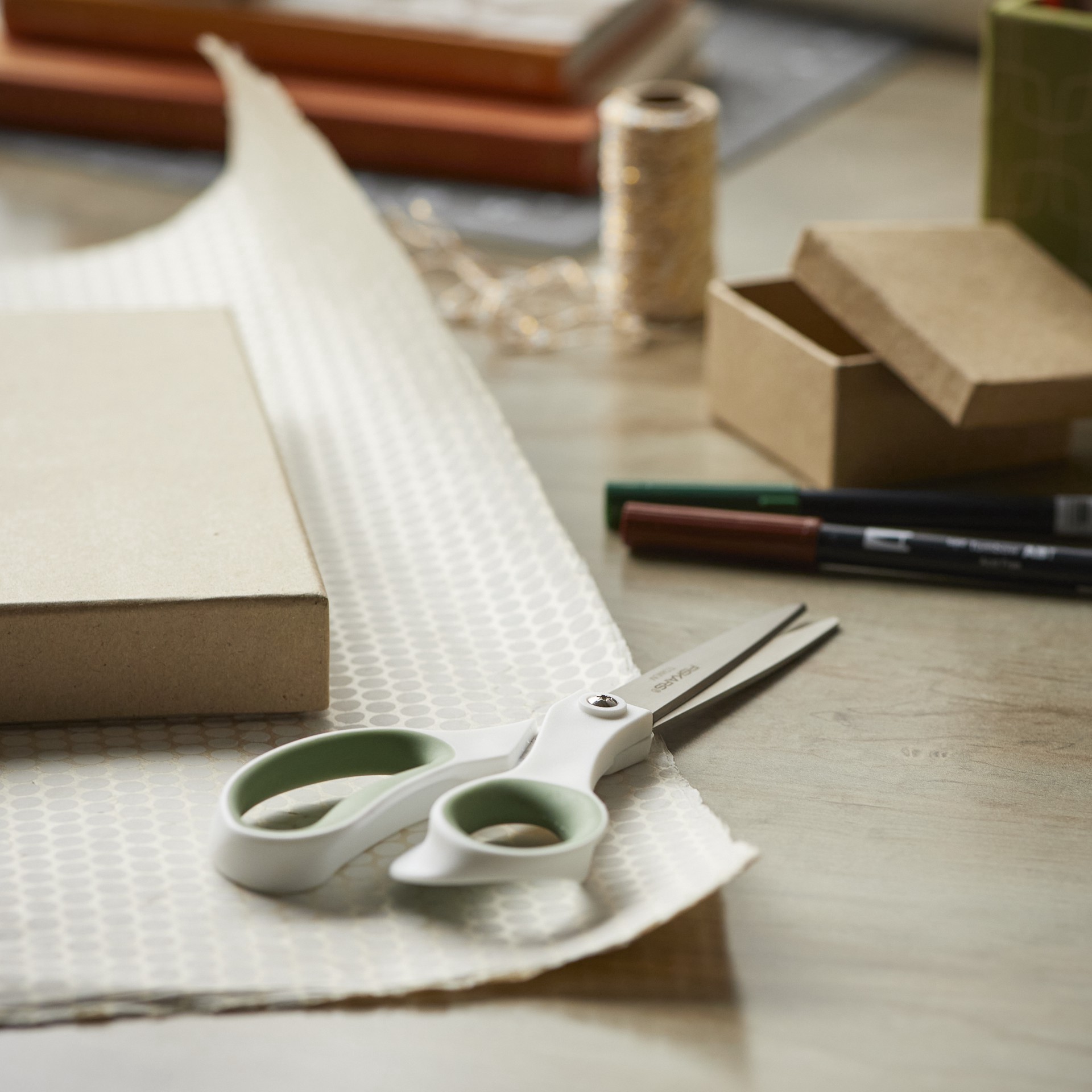 slide 4 of 7, Fiskars 8 Inch Scissors 2 ea, 2 ct