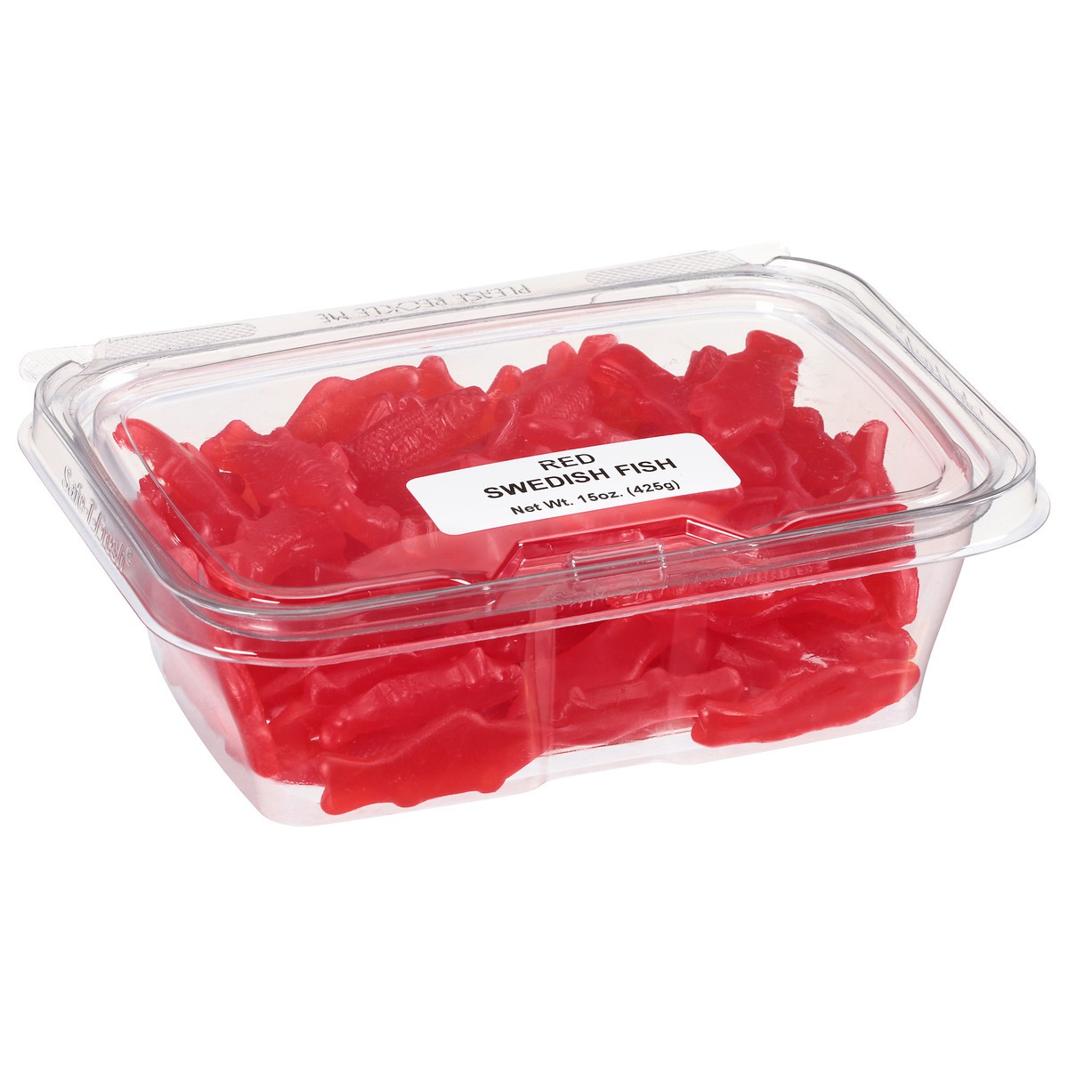 slide 3 of 9, JLM Manufacturing Red Swedish Fish Candy 15 oz, 15 oz