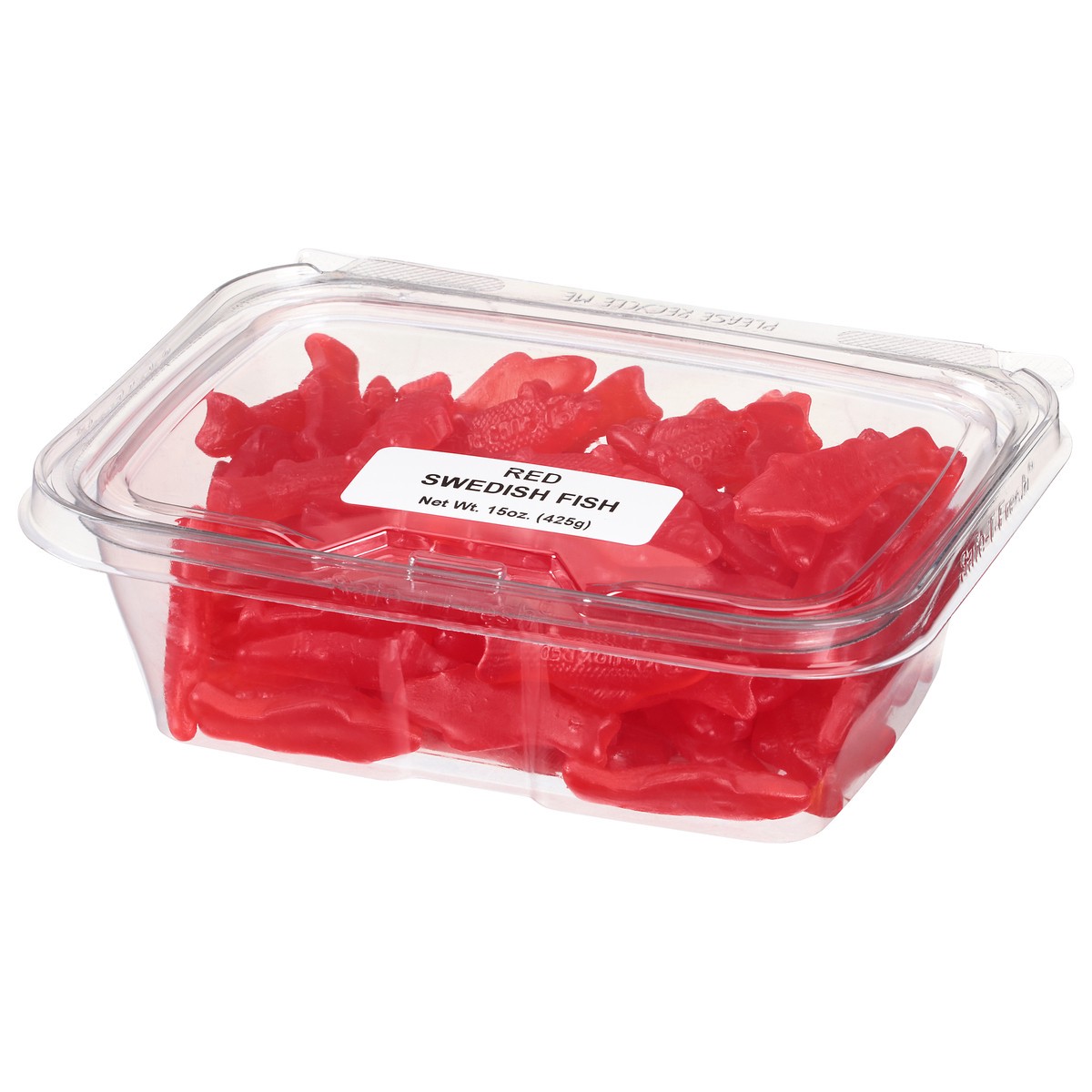 slide 5 of 9, JLM Manufacturing Red Swedish Fish Candy 15 oz, 15 oz