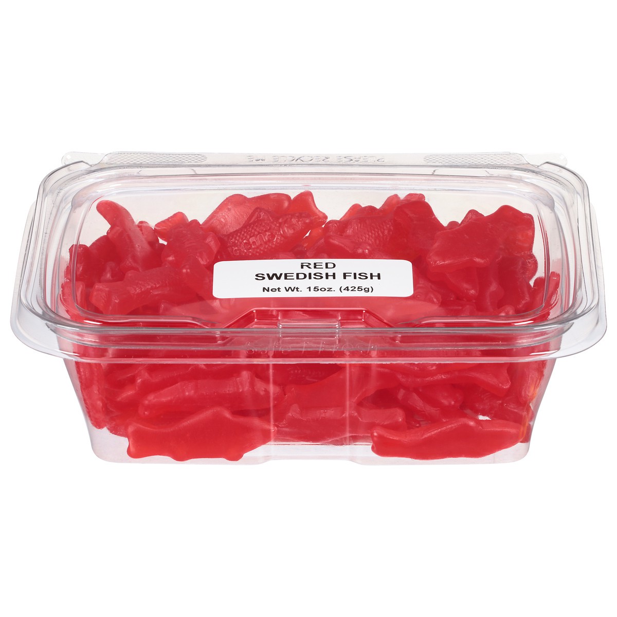 slide 1 of 9, JLM Manufacturing Red Swedish Fish Candy 15 oz, 15 oz