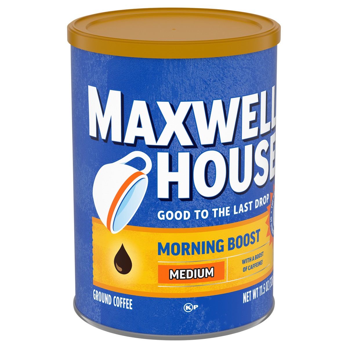 slide 9 of 9, Maxwell House Morning Brew Medium Roast Ground Coffee, 11.5 oz Canister, 11 oz