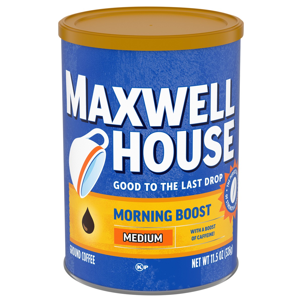 slide 1 of 9, Maxwell House Morning Brew Medium Roast Ground Coffee, 11.5 oz Canister, 11 oz