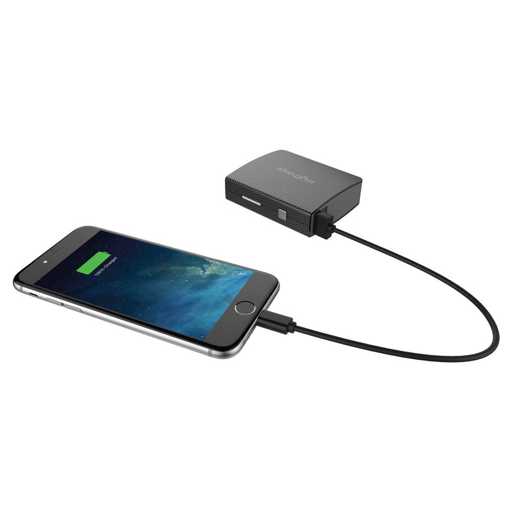 slide 2 of 3, MyCharge Amp Max Portable Charger - Black, 1 ct