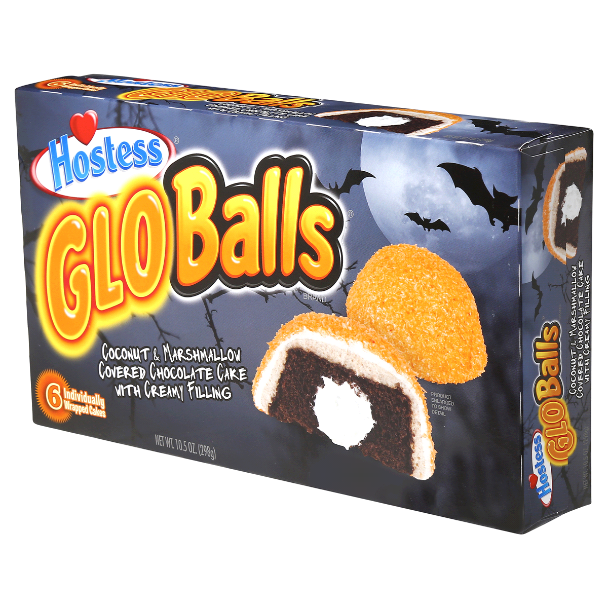 slide 5 of 6, Hostess Glo Balls, 6 ct; 1.75 oz