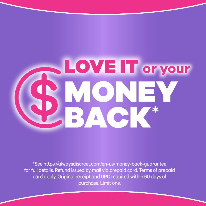 slide 9 of 12, Always Discreet Adult Postpartum Incontinence Underwear for Women - Maximum Protection - Maximum Large - 17ct, 17 ct