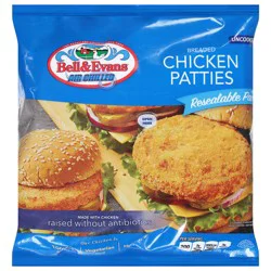Bell & Evans Air Chilled Breaded Chicken Patties