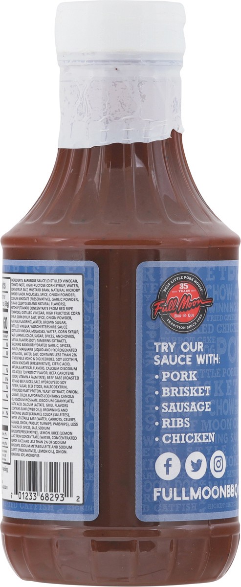 slide 2 of 13, Full Moon Bar-B-Que Sauce 16 fl oz, 16 fl oz