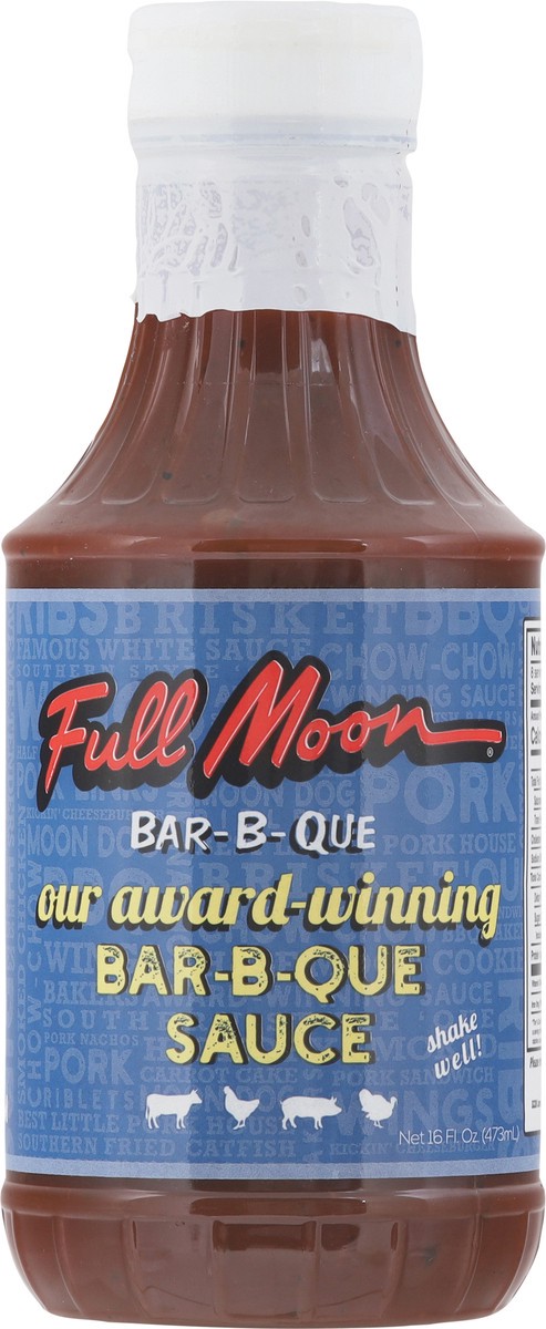 slide 10 of 13, Full Moon Bar-B-Que Sauce 16 fl oz, 16 fl oz