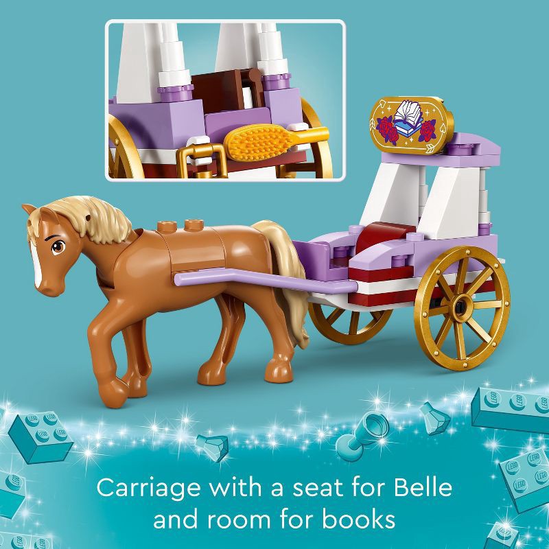 slide 6 of 6, LEGO Disney Princess Belles Storytime Horse Carriage 43233, 1 ct