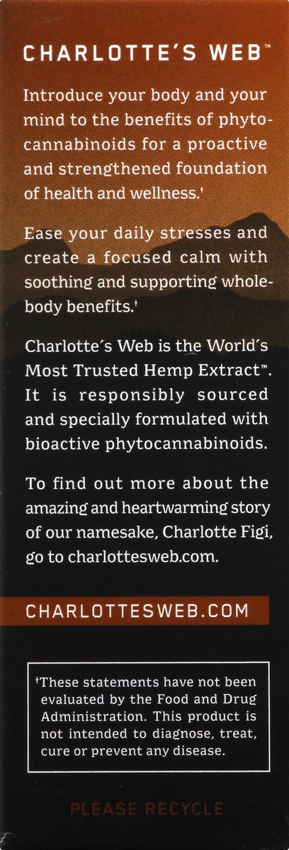 slide 2 of 9, Charlottes Web Hemp Extract 1 oz, 1 ct