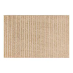 Mohawk Enduring Stripe Scatter Rug, 30 in x 45 in, Ivory