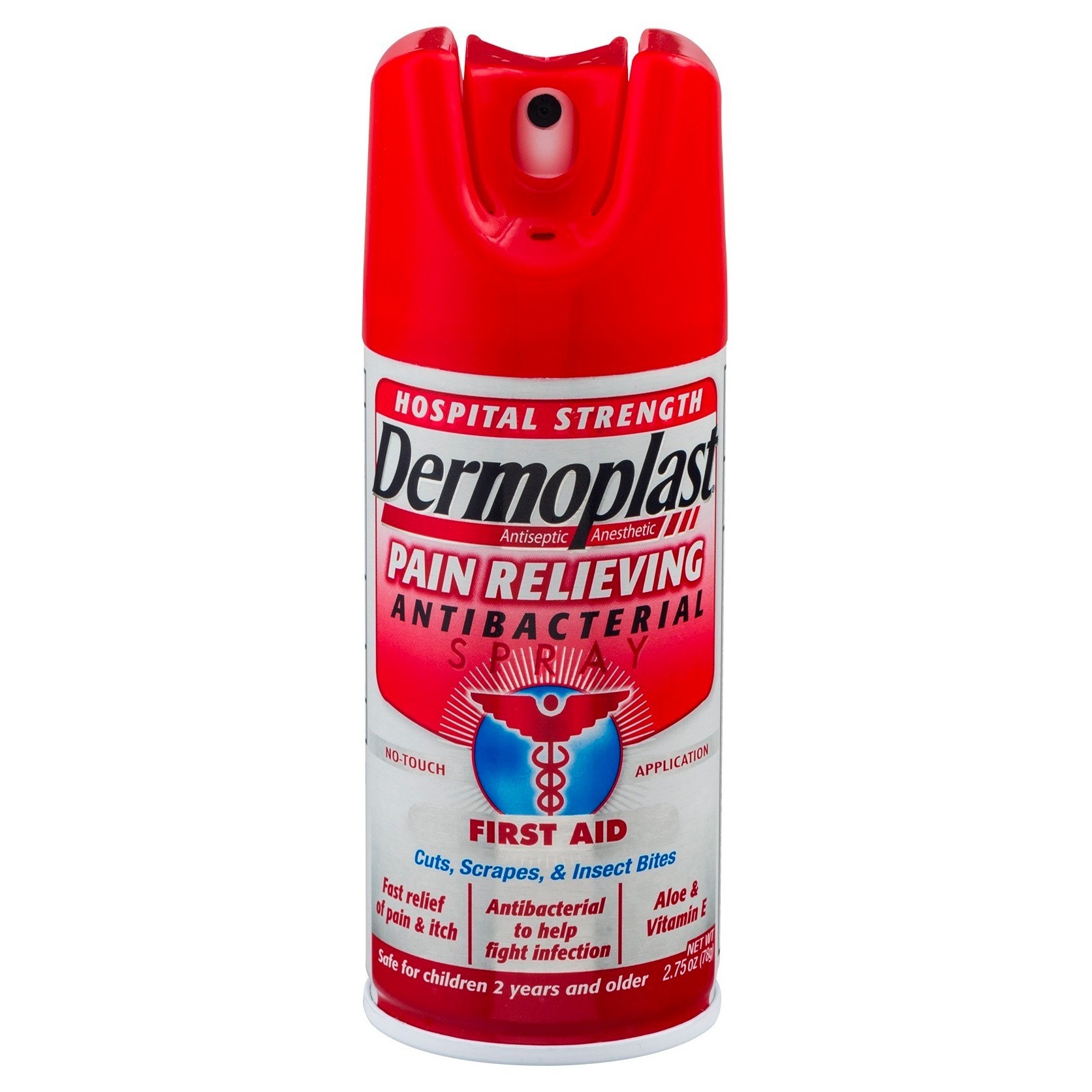 slide 1 of 2, Dermoplast Antibacterial Spray - 2, 75 oz