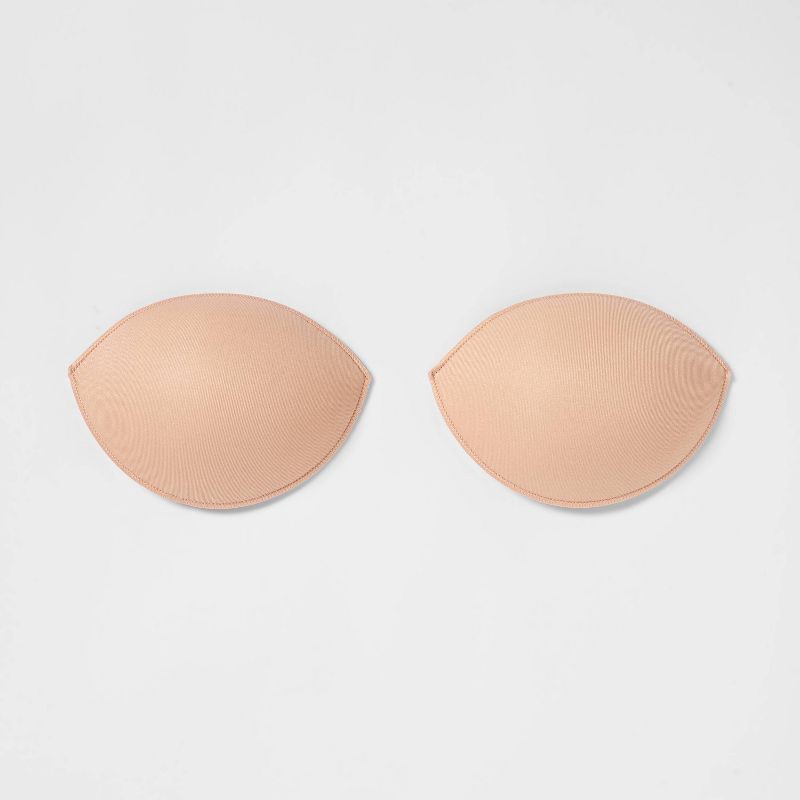 slide 2 of 5, Fashion Forms Women's Water Wear Push-Up Pads - Nude A/B: Seamless Polyester Cotton Bra Accessories, 1 ct