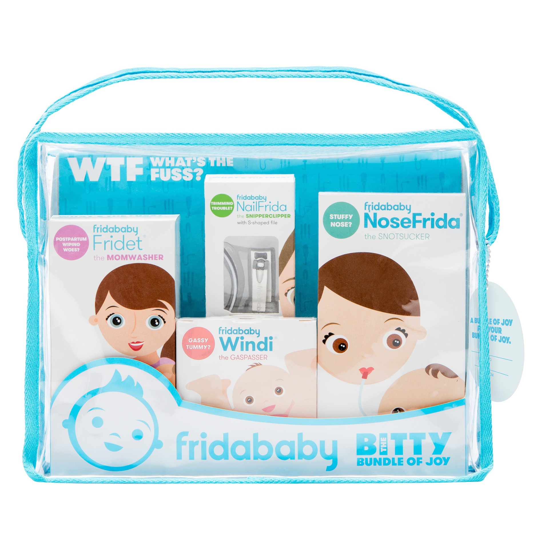 slide 1 of 4, Fridababy Bitty Bundle of Joy, 4 ct