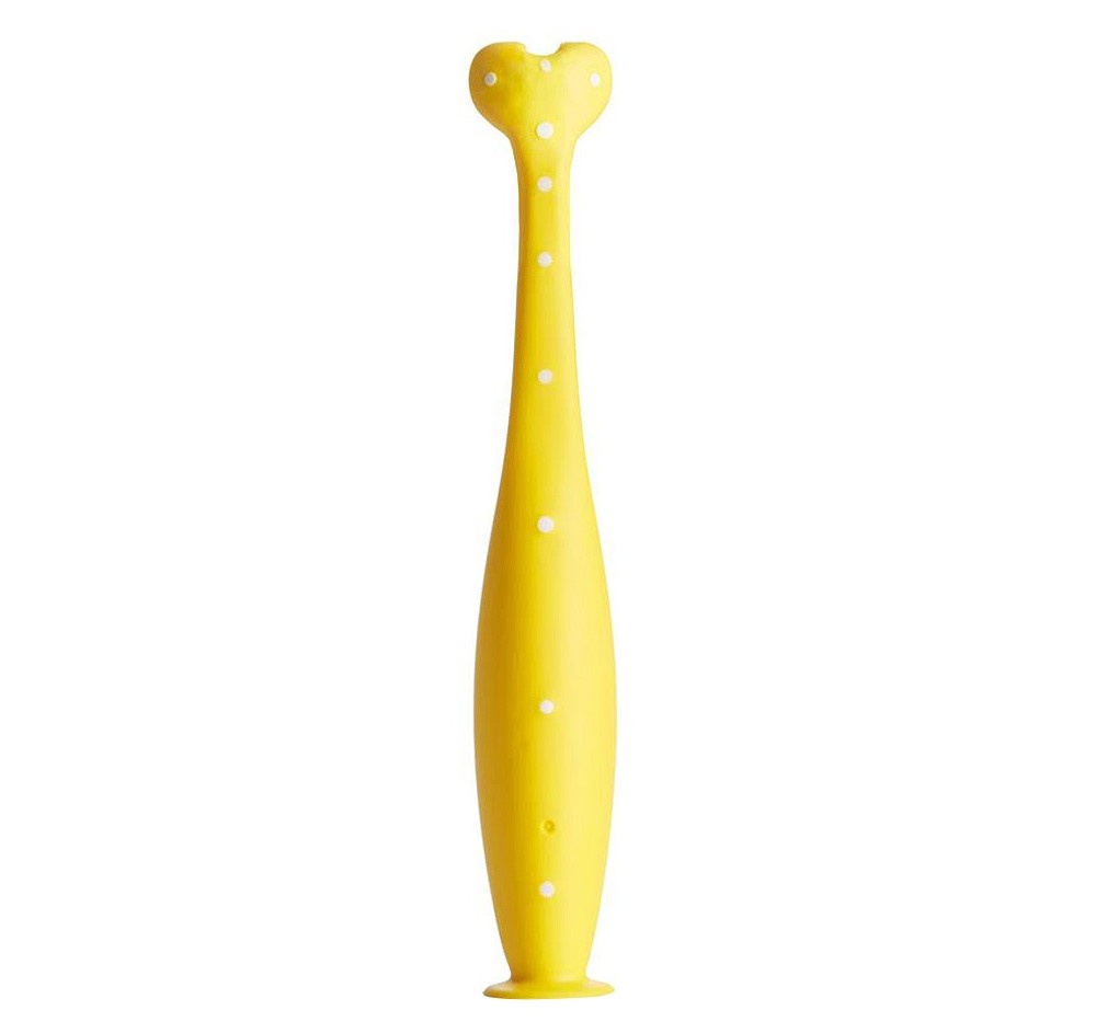 slide 6 of 7, Fridababy SmileFrida The ToothHugger Yellow, 1 ct