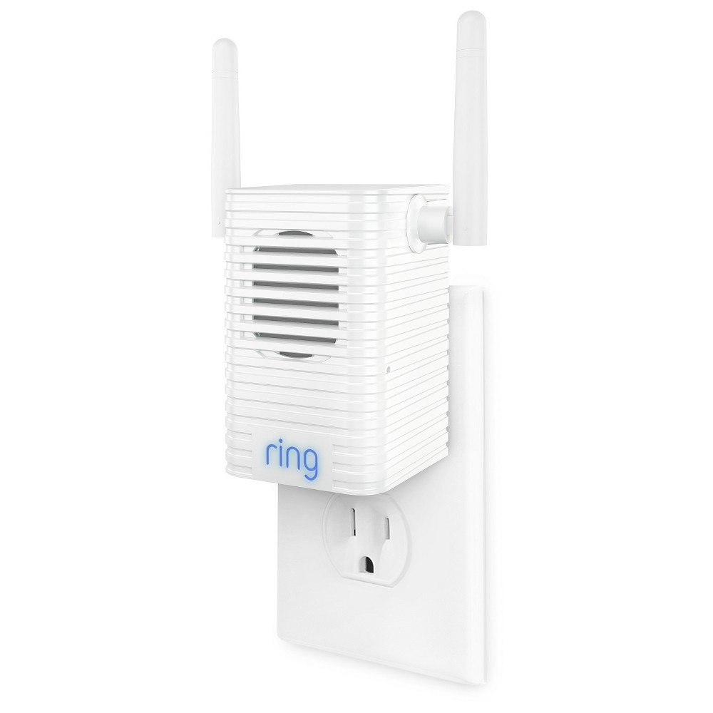 slide 3 of 5, Ring Chime Pro Wi-Fi Extender and Indoor Chime for Ring Devices - White, 1 ct