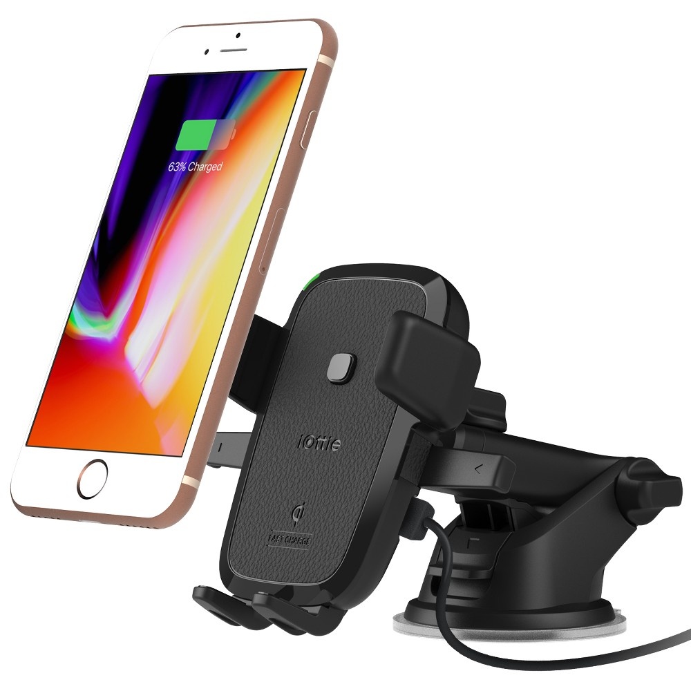 slide 2 of 6, Easy One Touch 4 Wireless Qi Fast-Charging Car Mount, 1 ct