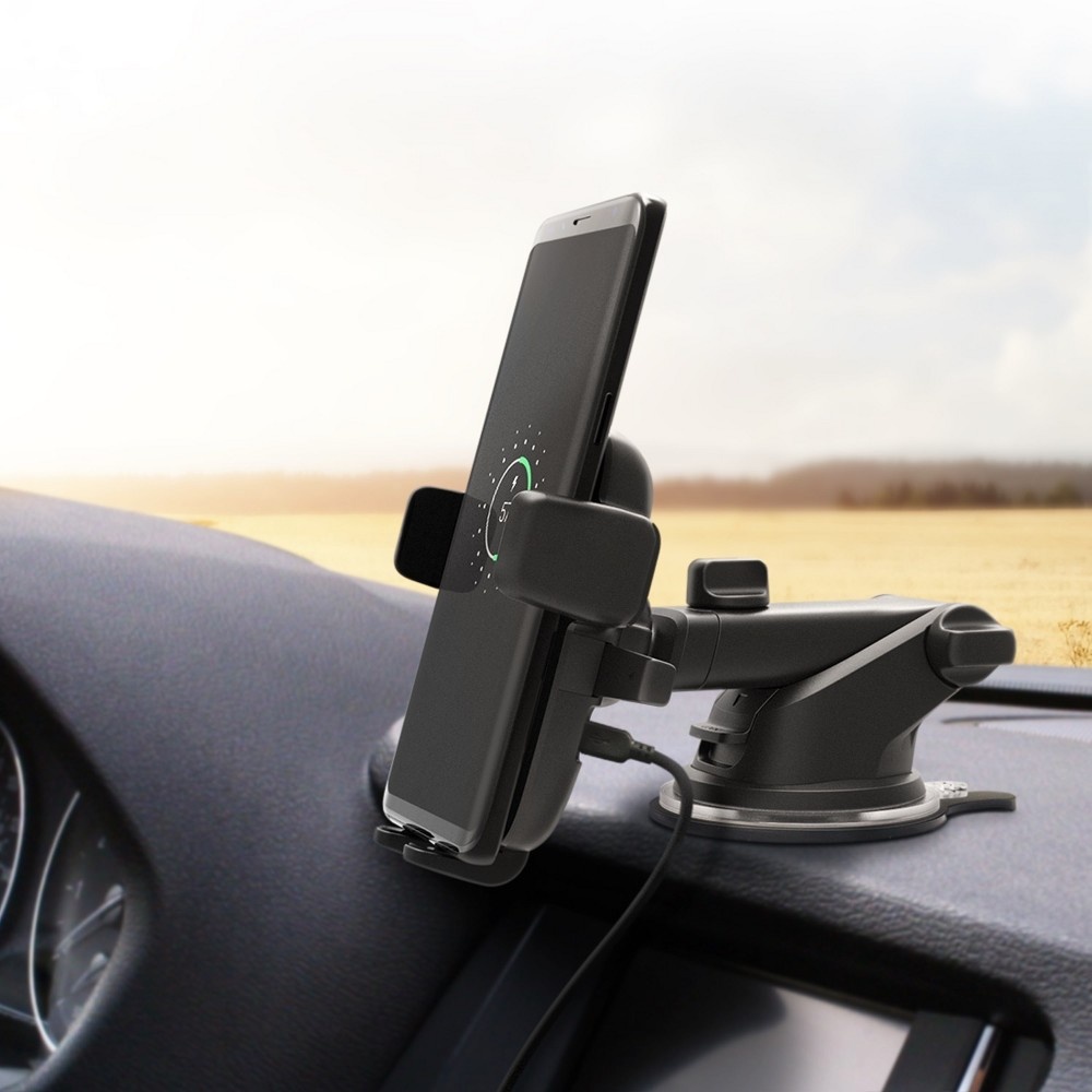 slide 4 of 6, Easy One Touch 4 Wireless Qi Fast-Charging Car Mount, 1 ct
