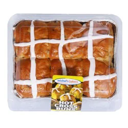 Michels Hot Cross Buns with Fruit and Raisin - 14 oz