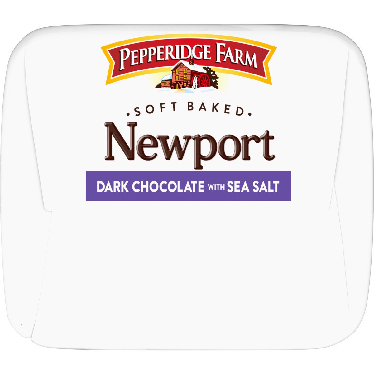 slide 10 of 12, Pepperidge Farm Soft Baked Newport Dark Chocolate Cookies with Sea Salt, 8.600 oz