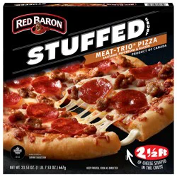 Red Baron Meat Trio Stuffed Crust Frozen Pizza 23.53 oz