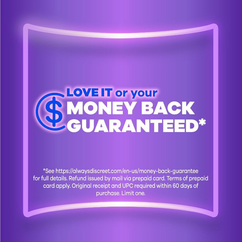 slide 8 of 9, Always Discreet Adult Postpartum Incontinence Underwear for Women - Maximum Protection - S/M - 32ct, 32 ct