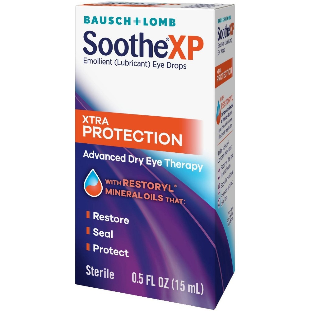 slide 3 of 9, Soothe XP Dry Eye Drops, 0.5 oz