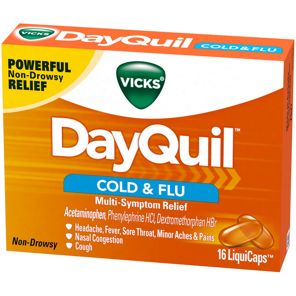 slide 2 of 2, Vicks DayQuil 16 ea, 16 ct