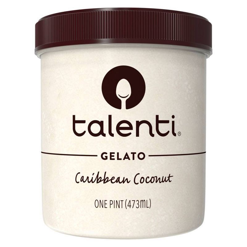slide 1 of 8, Talenti Caribbean Coconut Gelato - 16oz, 16 oz