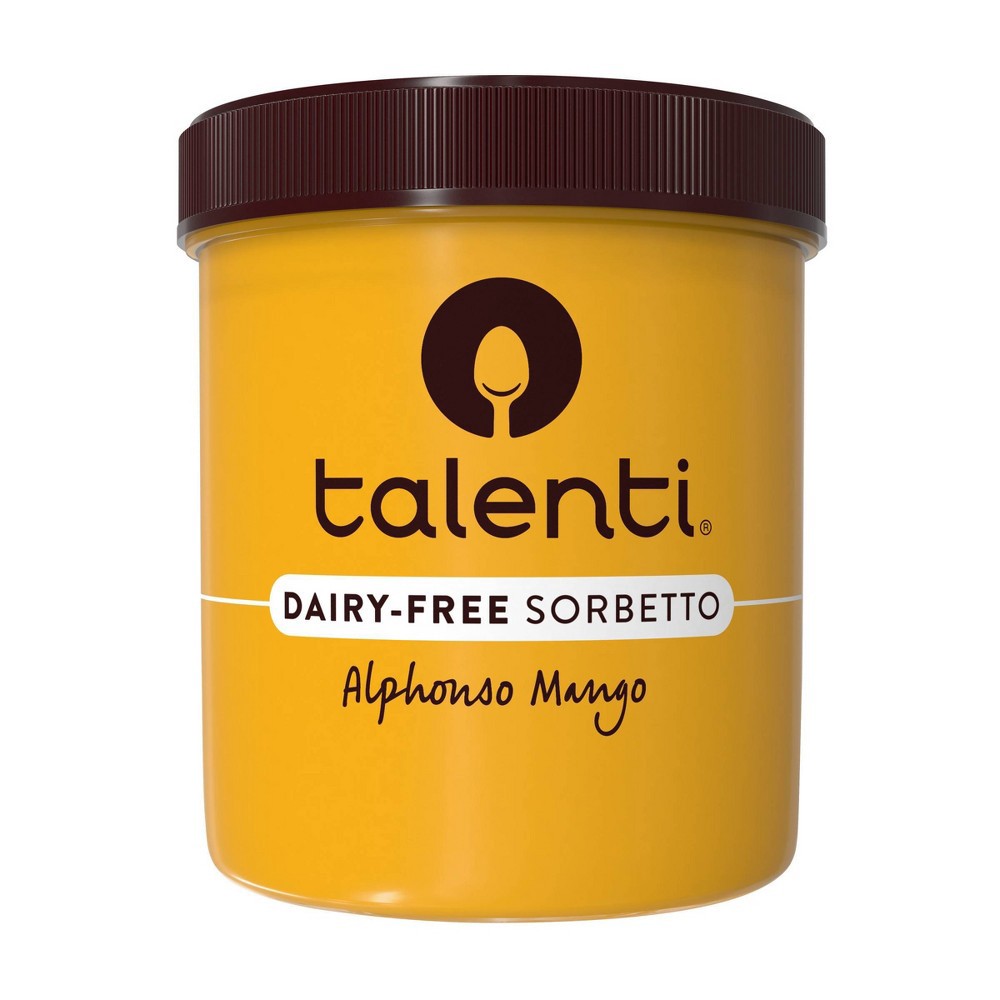 slide 5 of 8, Talenti Sorbetto Dairy-Free Alphonso Mango, 16 oz