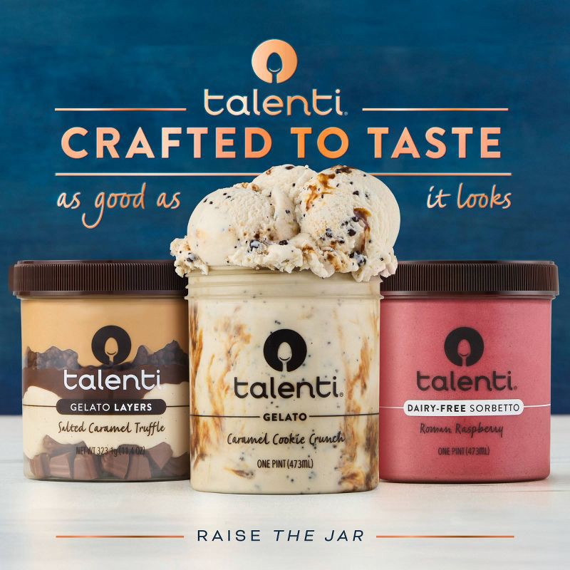 slide 2 of 8, Talenti Dairy-Free Frozen Roman Raspberry Sorbetto - 16oz, 16 oz