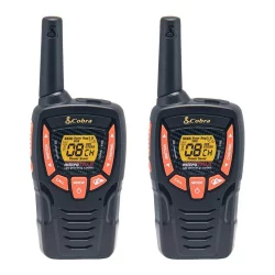 Cobra 25-Mile Walkie Talkies 2 Pk (ACXT345)