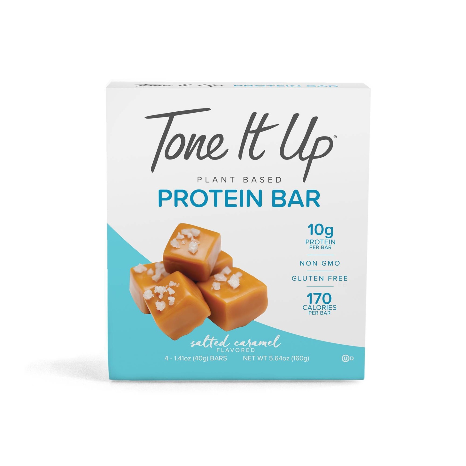 slide 1 of 3, Tone It Up Nutrition Salted Caramel Bar, 4 ct