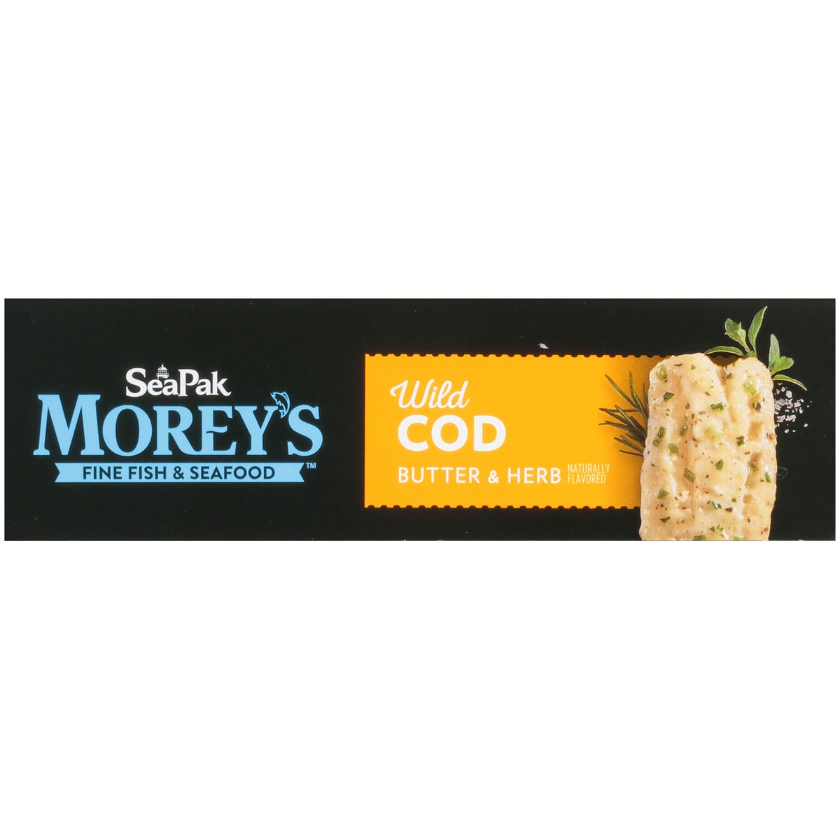 slide 5 of 9, SeaPak Morey's Butter & Herb Wild Cod 2 ea, 2 ct