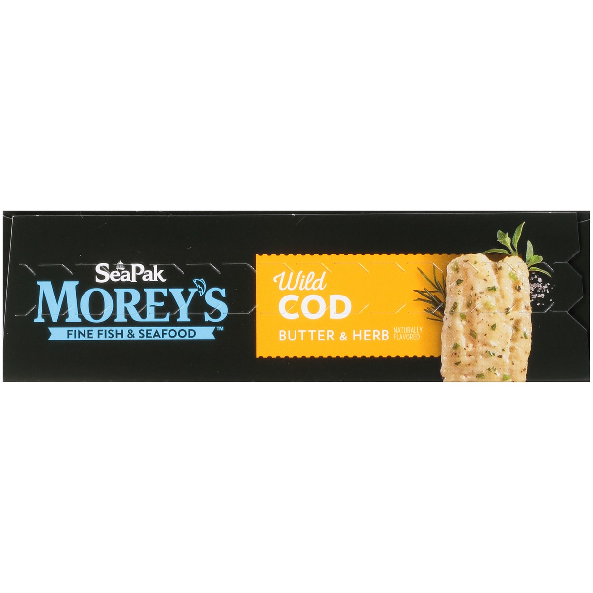 slide 9 of 9, SeaPak Morey's Butter & Herb Wild Cod 2 ea, 2 ct