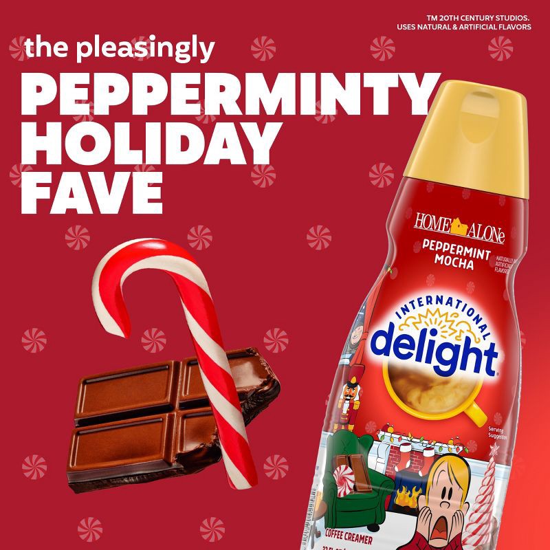 slide 3 of 12, International Delight Peppermint Mocha Coffee Creamer - 1qt (32 fl oz), 1 qt, 32 fl oz
