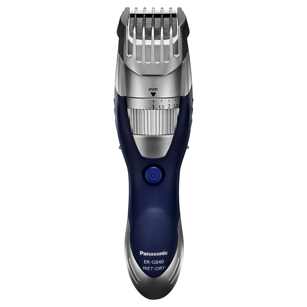 slide 5 of 11, Panasonic Hair-Beard & Body Wet & Dry Men's Rechargeable Electric Trimmer - ER-GB40-S, 1 ct