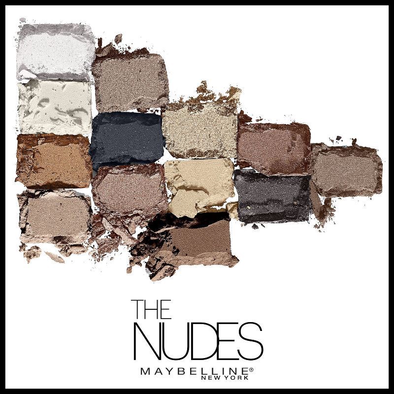 slide 4 of 9, Maybelline The Blushed Nudes Eye Shadow - Palette 20 - 0.34oz, 20 x 0.34 oz