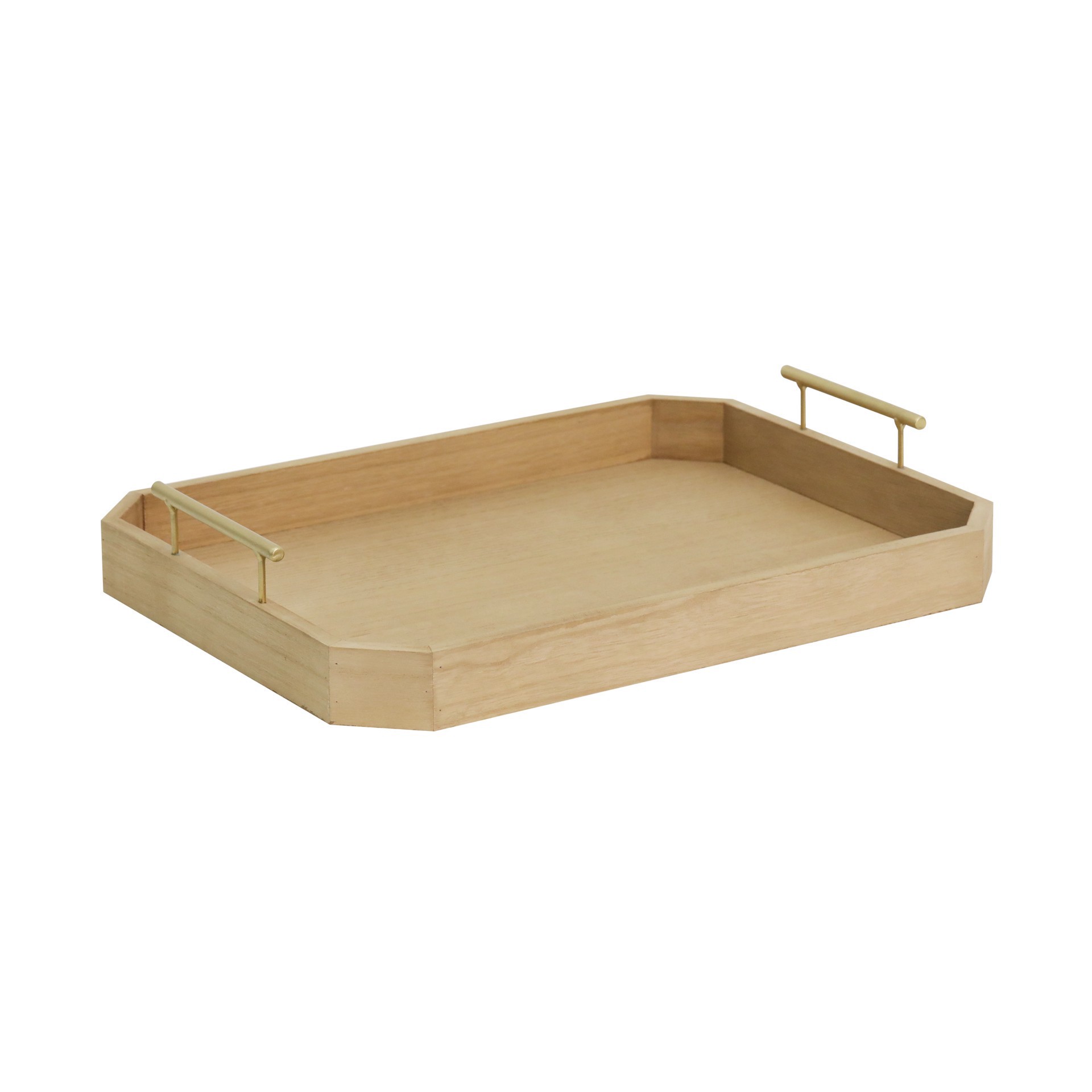 slide 2 of 2, 15.75" Gold Flameless Candle Tray By Ashland, 15.75 in x 11.81 in x 2.95 in