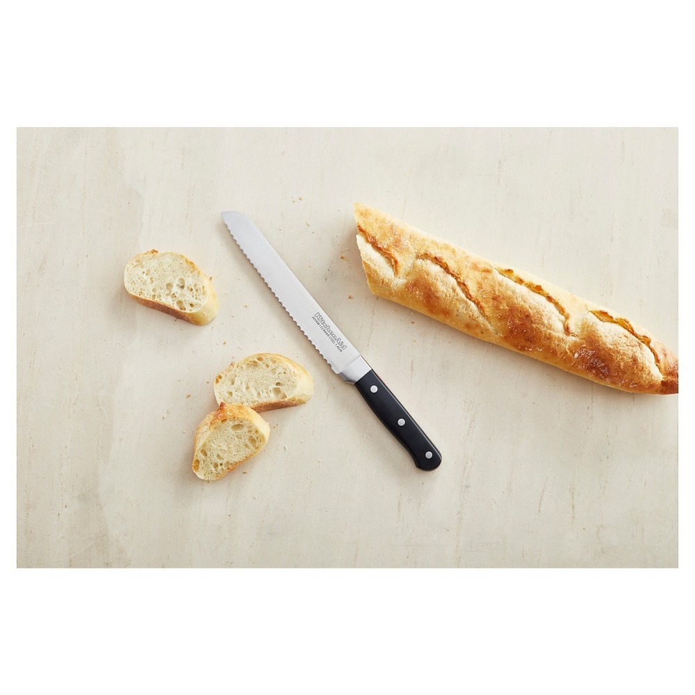 slide 2 of 2, KitchenAid Classic 8" Forged Triple Rivet Scalloped Bread Knife KKFTR8BROB, 1 ct