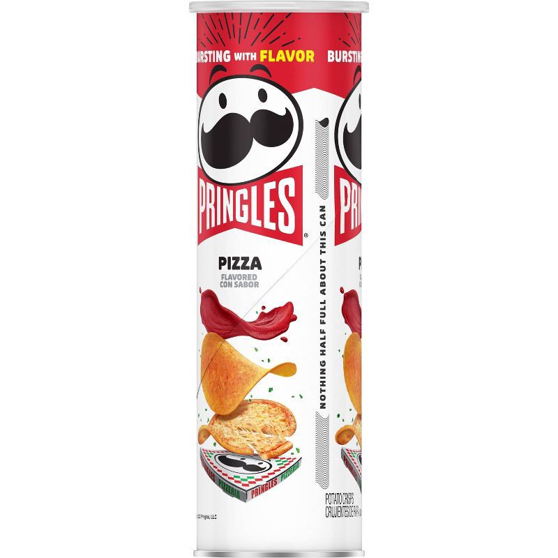 slide 9 of 9, Pringles Pizza Flavored Potato Crisps Chips - 5.5oz, 5.5 oz