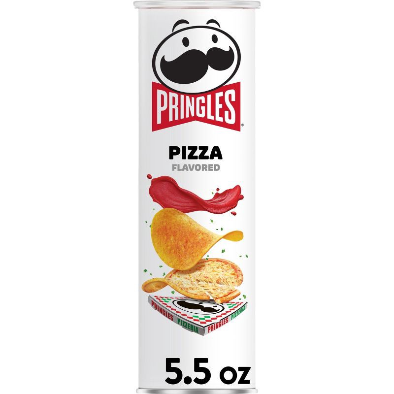 slide 1 of 9, Pringles Pizza Flavored Potato Crisps Chips - 5.5oz, 5.5 oz