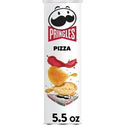 Pringles Pizza Flavored Potato Crisps Chips - 5.5oz: No Artificial Flavors