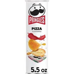 Pringles Pizza Flavored Potato Crisps Chips - 5.5oz