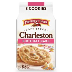 Pepperidge Farm Soft Baked Birthday Cake Cookies 8.6 oz Bag
