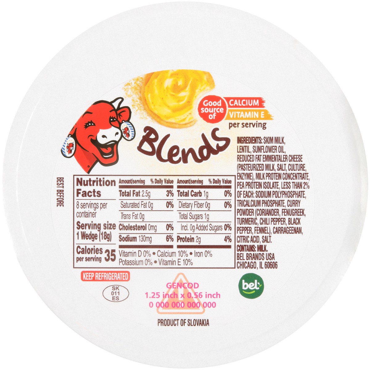 slide 5 of 6, The Laughing Cow Cheese Spread, 4.9 oz