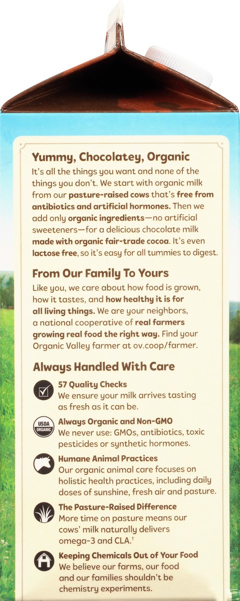 slide 4 of 13, Organic Valley Low Fat Chocolate Milk 0.5 gal, 1/2 gal