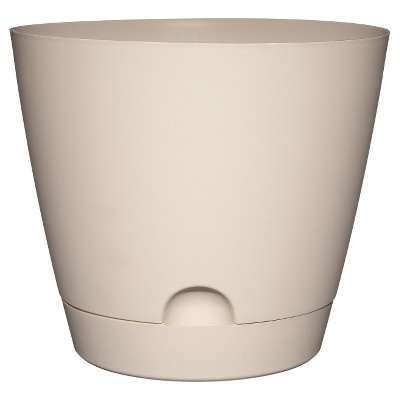 slide 1 of 1, Room Essentials 10" Self Watering Planter - White, 1 ct